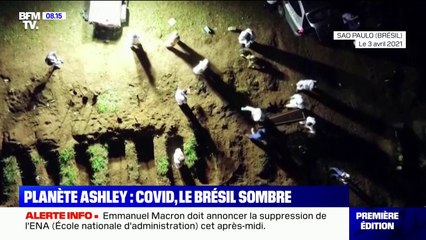 Débordé par l'épidémie de Covid-19, le Brésil sombre