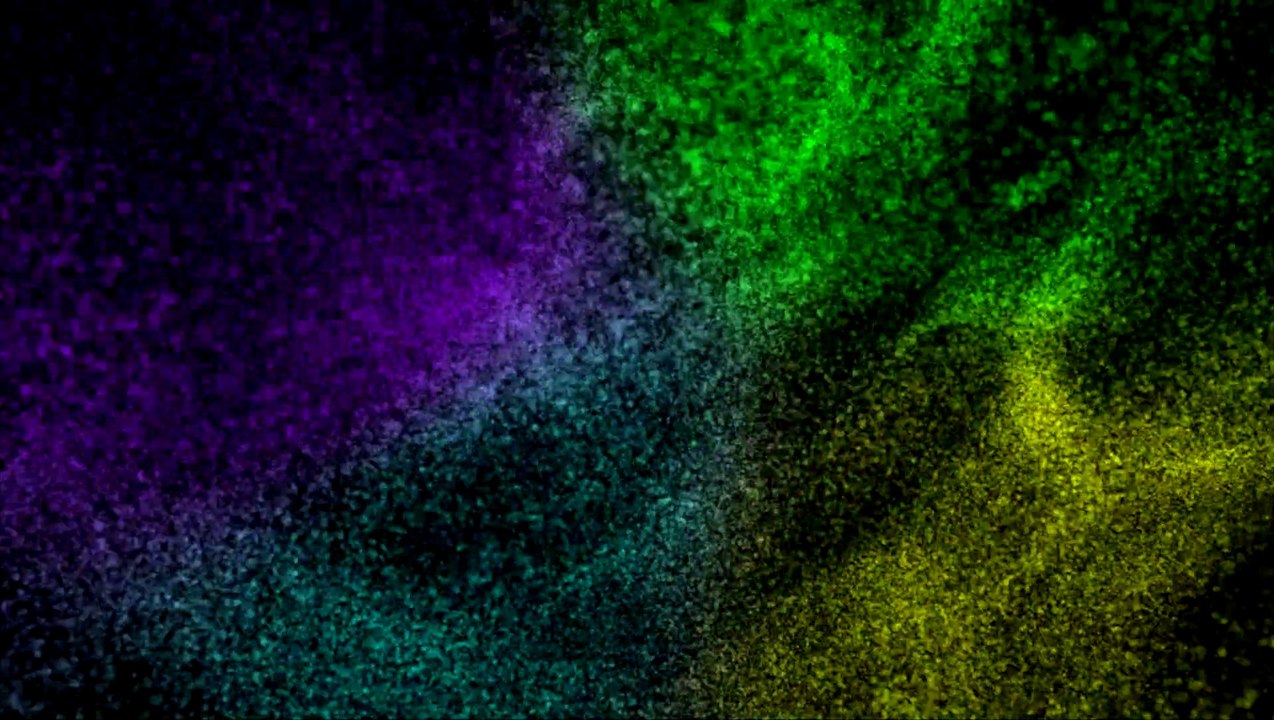 【フリー素材・Free material】背景素材　カラフル　粒子が変化　4色