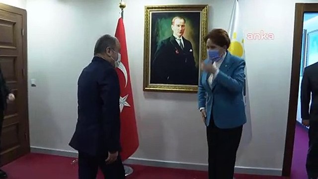 Meral Akşener'den Muhittin Böcek'e ziyaret: Gençleşmiş benim kardeşim