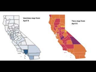 Coronavirus Here are California’s vaccination totals and tier levels on | Moon TV News