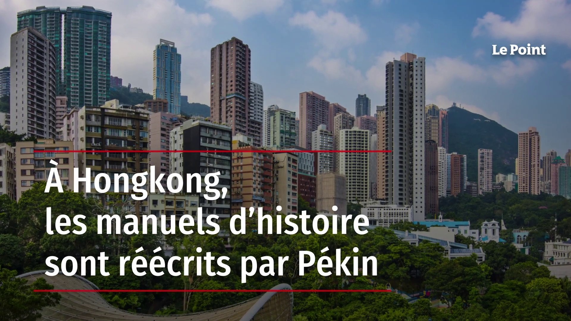 À Hongkong, les manuels d’histoire sont réécrits par Pékin