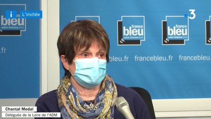 Chantal Médal, déléguée départementale de l'ADMD dans la Loire