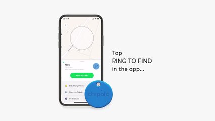 Chipolo ONE Key Finder - How It Works