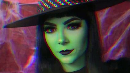 Maquillaje De Bruja Verde | Witch Makeup | Idea Para Halloween | Celheliz