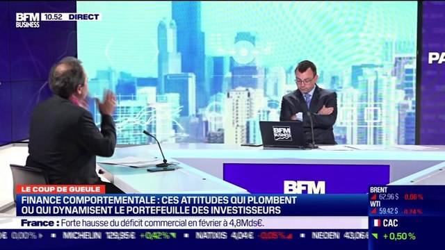Le coup de gueule de Filliatre : Finance comportementale, ces attitudes qui plombent ou qui dynamisent le portefeuille des investisseurs - 08/04