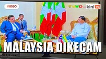 Tindakan duta Malaysia bertemu menteri Myanmar dikecam
