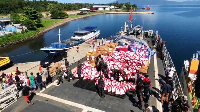 Bantuan Presiden untuk Korban Bencana Tiba di Lembata