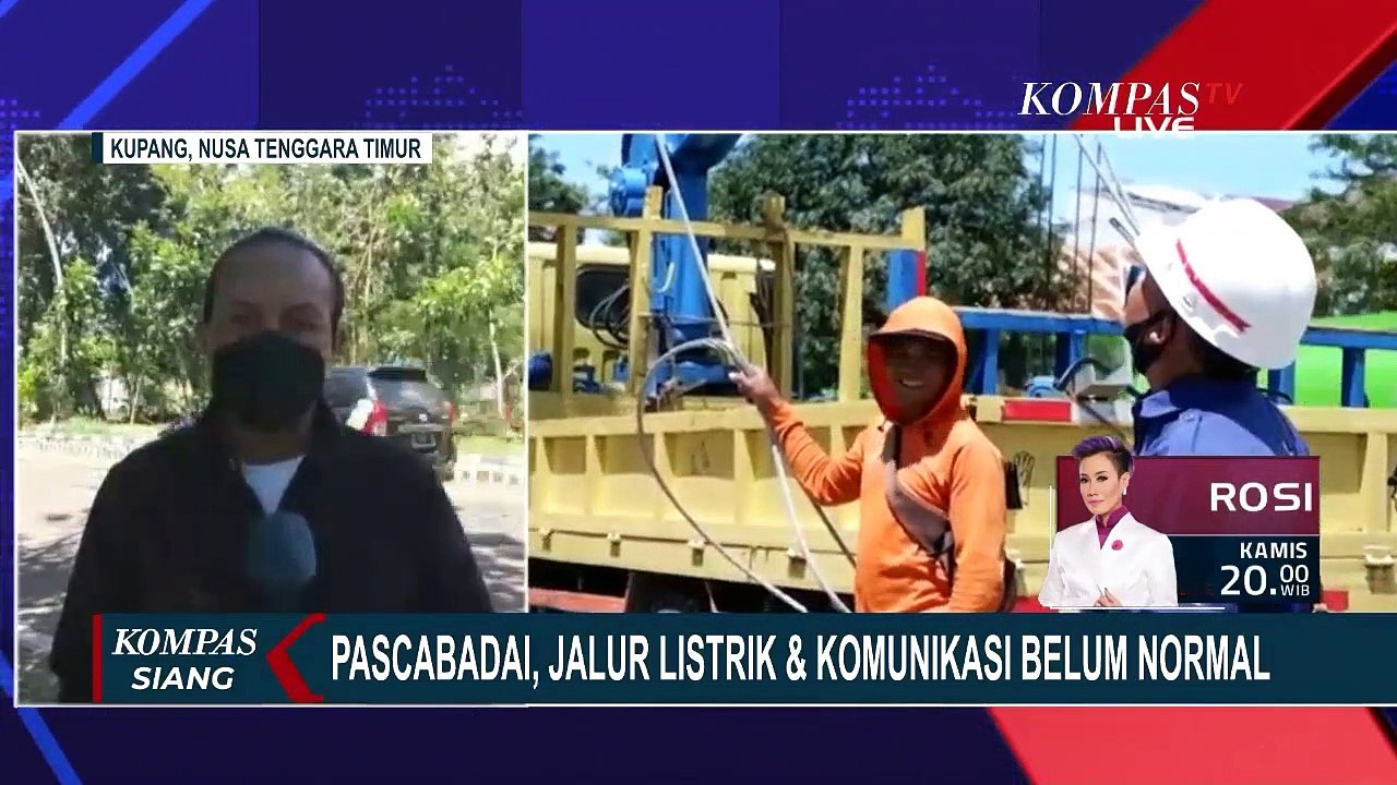 PLN Mulai Perbaiki Gardu Listrik yang Rusak Pasca Banjir dan Badai Seroja di NTT