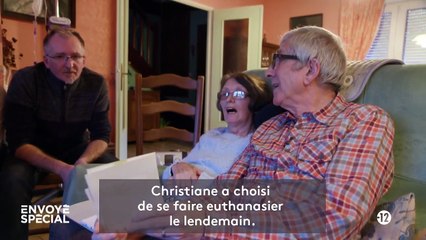 Christiane, atteinte de la maladie de Charcot, a choisi de se faire euthanasier en Belgique