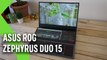 ASUS ROG Zephyrus Duo 15, análisis la doble pantalla se atreve en un portátil gaming