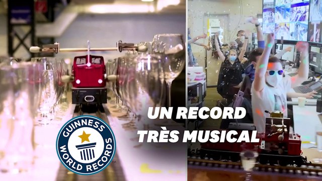 Ce petit train entre au livre des records en jouant du Beethoven