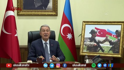 Milli Savunma Bakanı Hulusi Akar: ''İki devlet tek millet olduğumuzu herkes gördü''