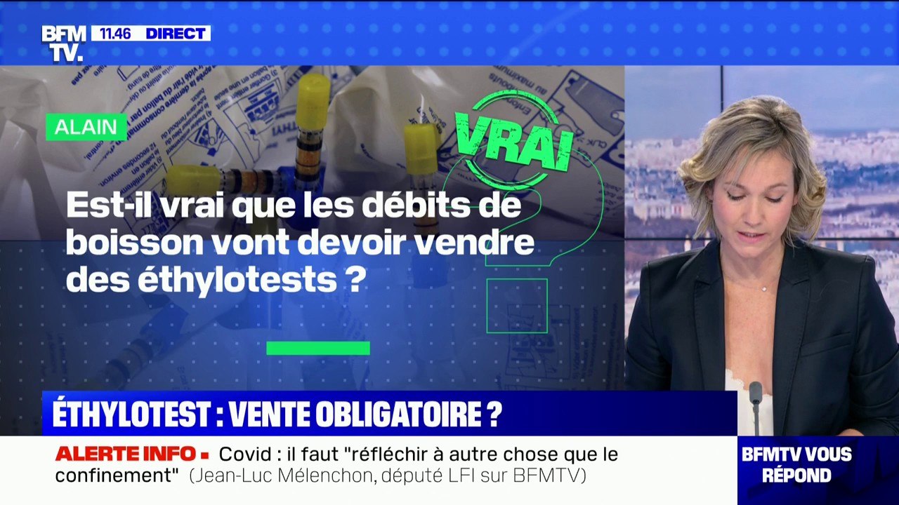 Les débits de boissons vont-ils devoir vendre des éthylotests? - BFMTV répond à vos questions