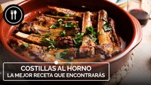 DELICIOSAS COSTILLAS AL HORNO  ADOBADAS