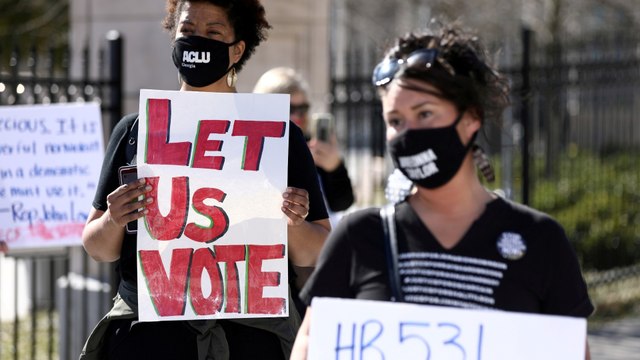 Big US firms exit Georgia state over 'voter suppression'