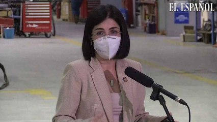 Darias pide "tranquilidad" a los vacunados con la primera dosis de AstraZeneca: "Hay tiempo"