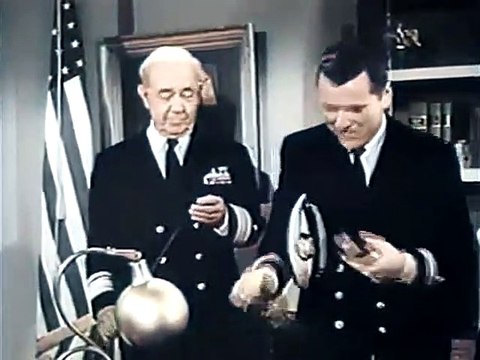 Hennesey s2e2 Tell It To The Chaplain, Colorized, Jackie Cooper, Abby Dalton, Sitcom