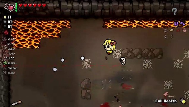 The Binding of Isaac : Repentance - Gameplay maison Mines