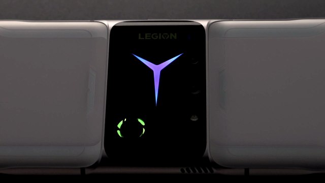 Lenovo Legion Phone Duel 2 - Titanium White - RGB lighting