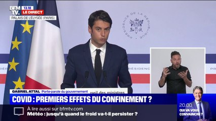 Gabriel Attal: "La situation hospitalière est grave et nous impose de poursuivre notre mobilisation collective"
