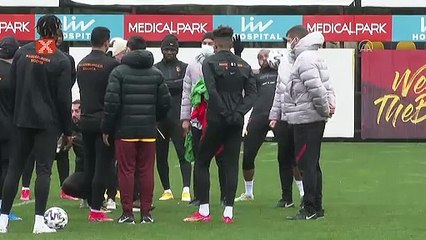 Galatasaray'da Karagümrük maçı hazırlıkları