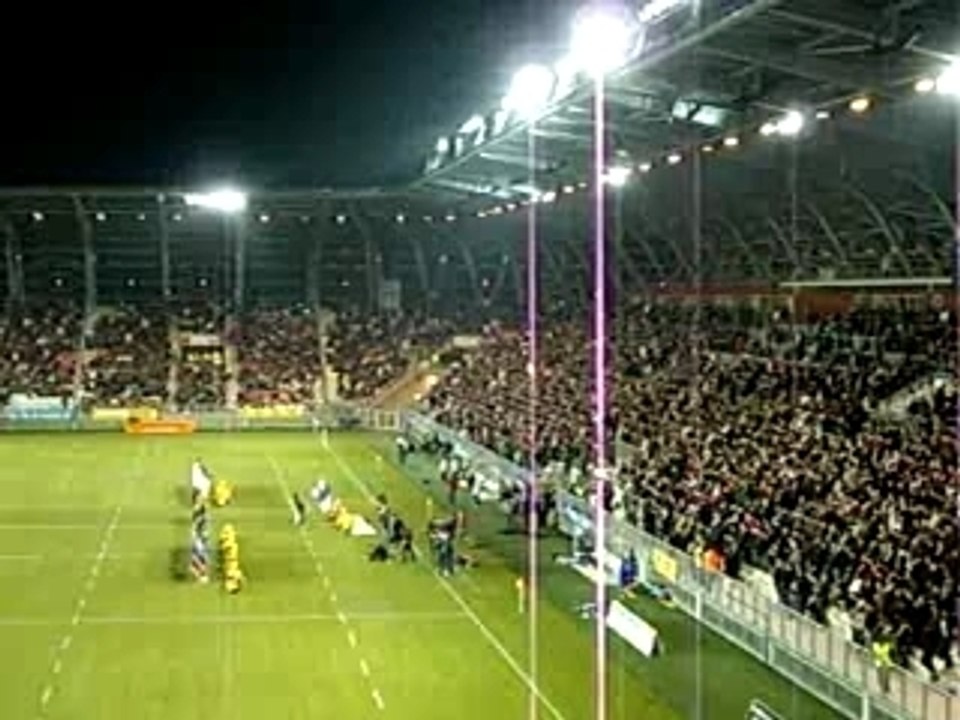 Marseillaise France-Angleterre U20ans Stade des Alpes