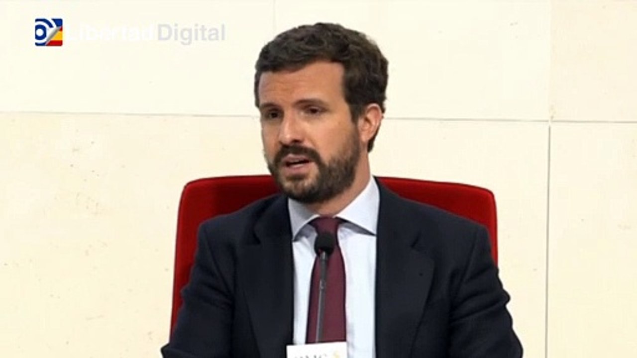 Casado condena "rotundamente" los altercados en Vallecas contra Vox