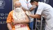#Coronavirusinindia : PM Modi Gets Second Vaccine Dose ఈసారీ సైలెంట్‌గా కానిచ్చిన మోదీ !!