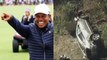 Tiger Woods hospitalized after serious car crash _ tiger woods suffers multiple  injuries in crash