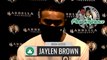 Jaylen Brown on Celtics Media Comments | Celtics vs Knicks