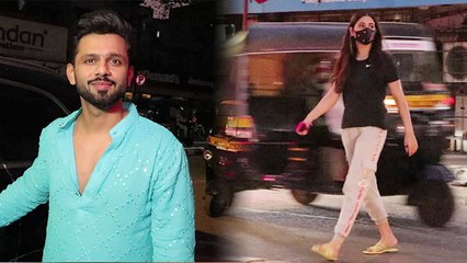 Rahul Vaidya और Disha Parmar मुंबई लौटते ही करने निकले आउटिंग पर | FilmiBeat