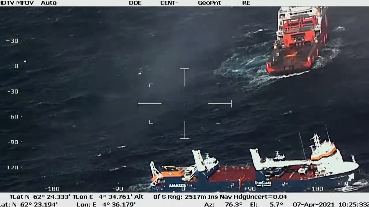 Drohende Ölpest: „Eemslift Hendrika“ wird nach Ålesund geschleppt