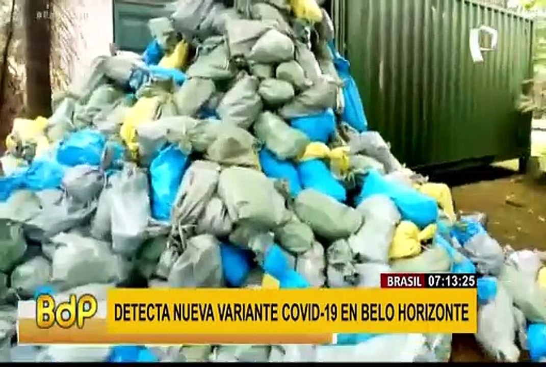 Alerta en Brasil: detectan nueva variante del covid-19 que combina 18 mutaciones