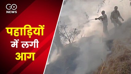 तेज़ी से फैल रही हिमाचल और उत्तराखंड की पहाड़ियों में लगी आग