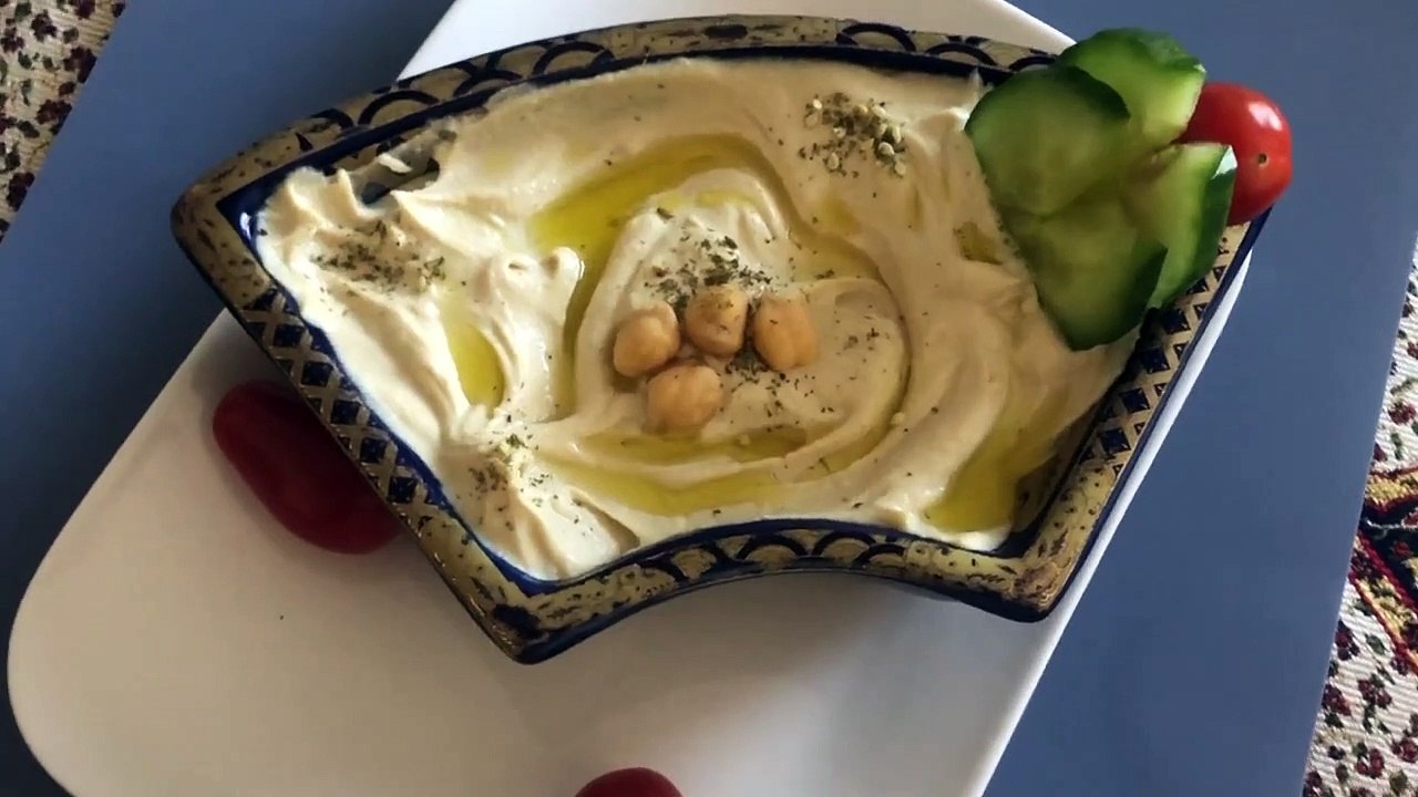Recette De Houmous Aux Tahina{Crème Onctueuse De Pois Chiches} Idéal Pour L'Apéritif