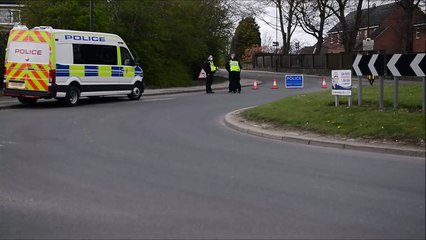 North Wingfield incident - pictures and video by Brian Eyre