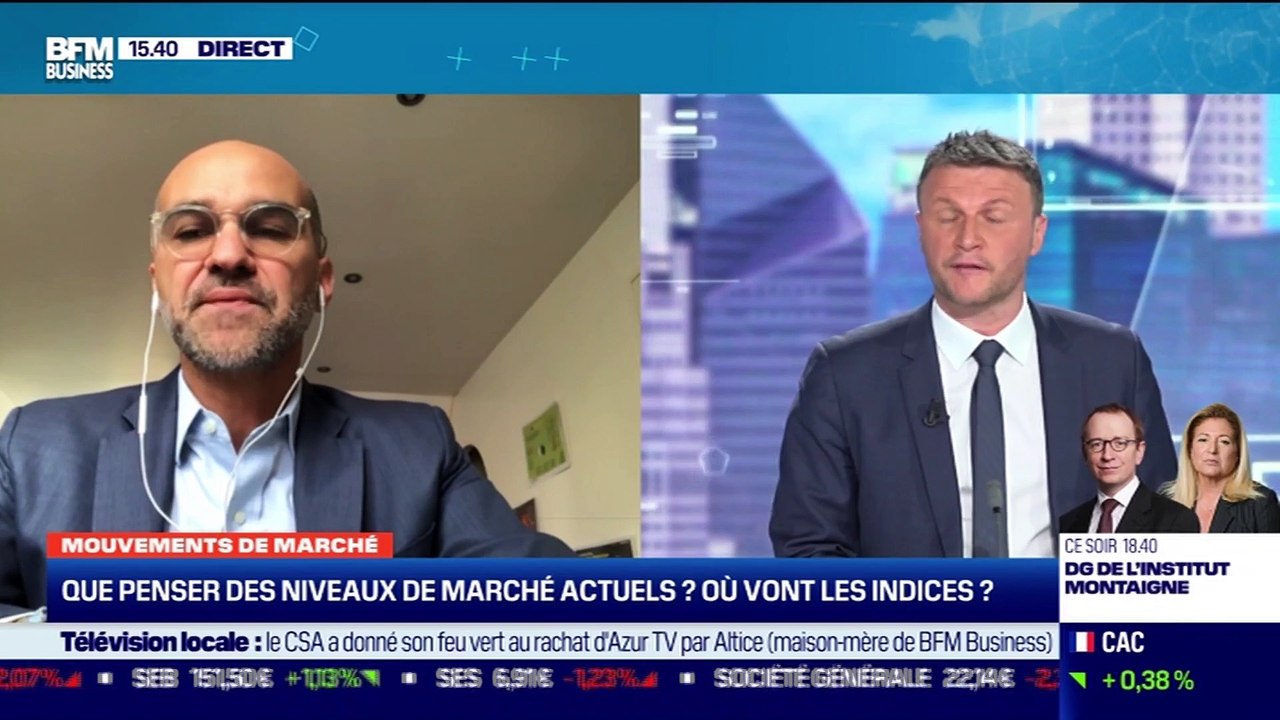 Yann Azuelos (Mirabaud & Cie) et  Yannick Lopez (OFI AM): Marchés financiers, où vont les indices ? - 08/04