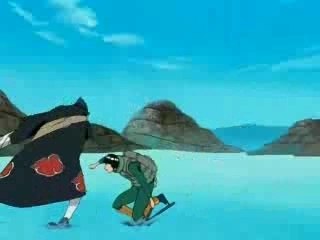 Equipe de Gaï VS Kisame Hoshigaki