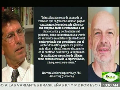 Boza con Valdéz 08ABRIL2021 | El origen de la hiperinflación