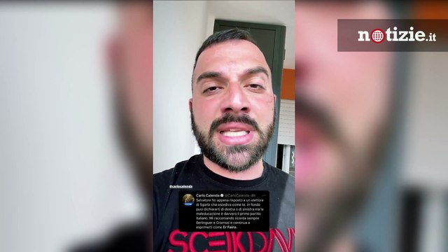 Er Faina risponde a Calenda: il candidato sindaco di Roma Meglio verace che violento sulle donne