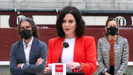 Isabel Díaz Ayuso, al lado de la tauromaquia y de los ganaderos de toro de lidia
