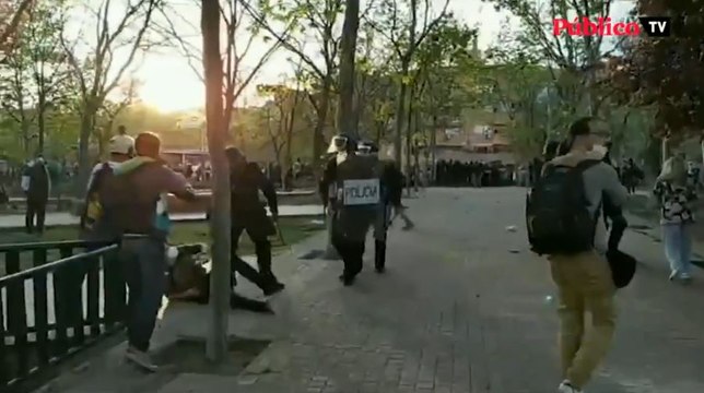 Periodistas agredidos por policías en Vallecas