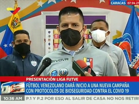 Deportes VTV 08ABRIL2021 | Presentación de la Liga FUTVE 2021