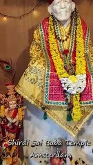 Shirdi Sai Baba Temple Amsterdam | Sai Baba Status | Sai Baba Whatsapp Status | Sai Aarti | #shorts