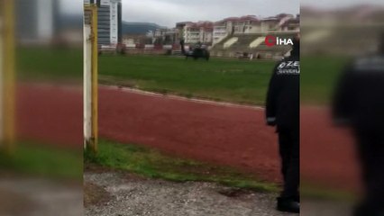 Süleyman Soylu’yu taşıyan helikopter Bilecik’e acil iniş yaptı