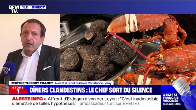 Story 5 : Maître Thierry Fradet : Christophe Leroy n'a pas organisé des réceptions - 08/04