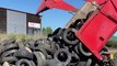 Plus de 1 000 tonnes de pneus recycler dans les exploitations de la Loire
