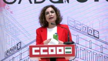 Moreno asiste a la inauguración en Sevilla de la nueva sede de CCOO Andalucía