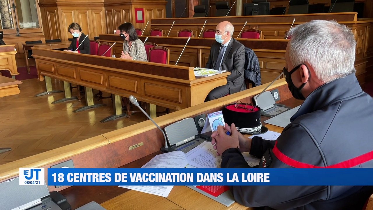 A la Une : 13 patients transférés vers Clermont-Ferrand / 18 centres de vaccination dans la Loire / Les experts à Saint-Etienne