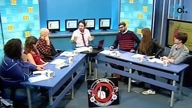 Tertulia de Pablo Iglesias y Fernanda Freire en La Tuerka